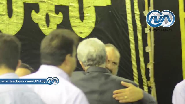 بالفيديو.. حمدين صباحى يؤدي واجب العزاء فى الفنان خالد صالح