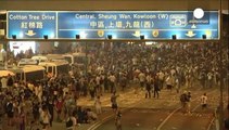 Polícia e manifestantes medem forças em Hong Kong