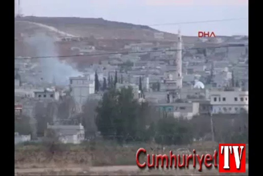 Suruç'ta dehşet anları: Havan topu eve böyle düştü
