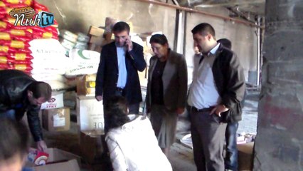 Ağrı'dan Rojavaya çok sayıda yardım paketi gönderildi