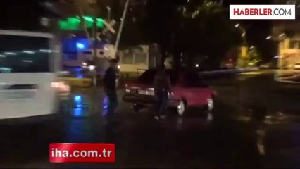 Batman'da Seyir Halindeki LPG'li Araç Alev Aldı