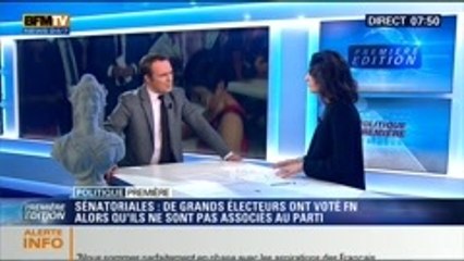 Politique Première: Entrée historique du FN au Sénat: "c'est un vote de grands électeurs" - 29/09