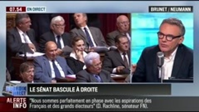 Brunet & Neumann : La majorité des Français souhaite la suppression du Sénat – 29/09