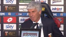 Genoa, Gasperini: 'Gol irregolare, risultato ingiusto'