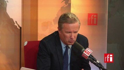 M. Dupont-Aignan: «On ne peut pas combattre 2 ennemis en même temps»