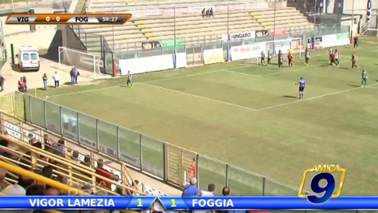 Vigor Lamezia - Foggia 1-1 | Highlights Lega Pro Gir.C 6°Giornata 28/9/2014