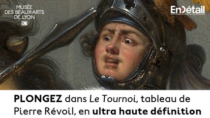 Le Tournoi, tableau de Pierre Révoil en ultra haute définition