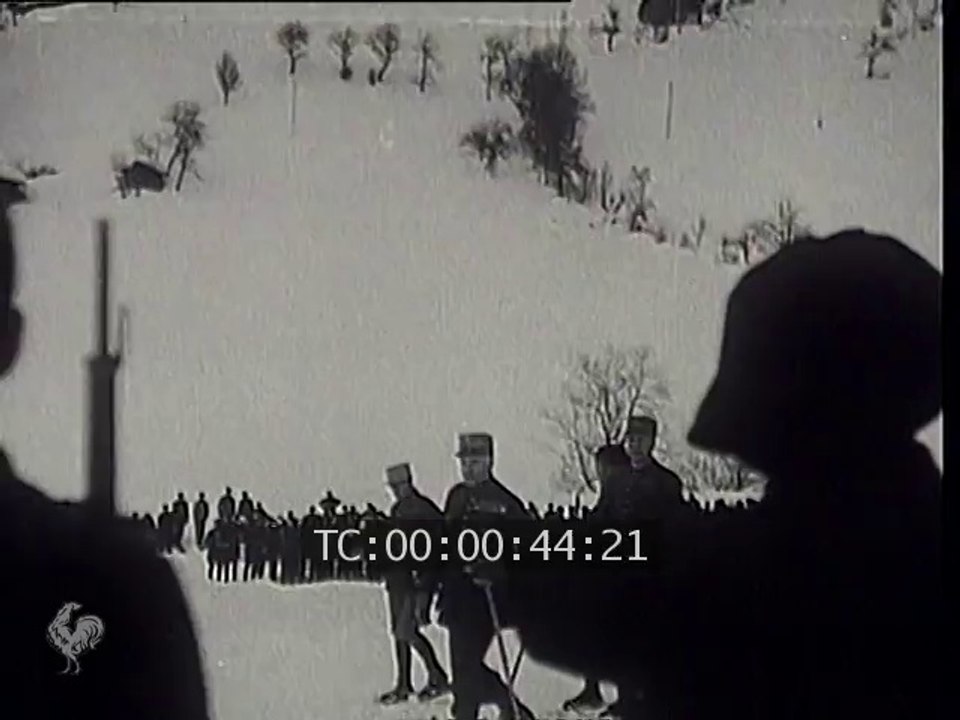 Les manoeuvres  d'hiver en montagne