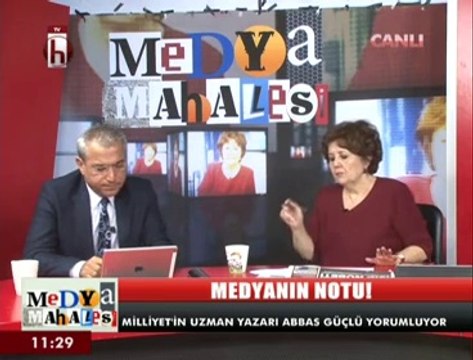Ayşenur ARSLAN ile Medya Mahallesi konuk gazeteci abbas güçlü 1 29 Eylül 2014