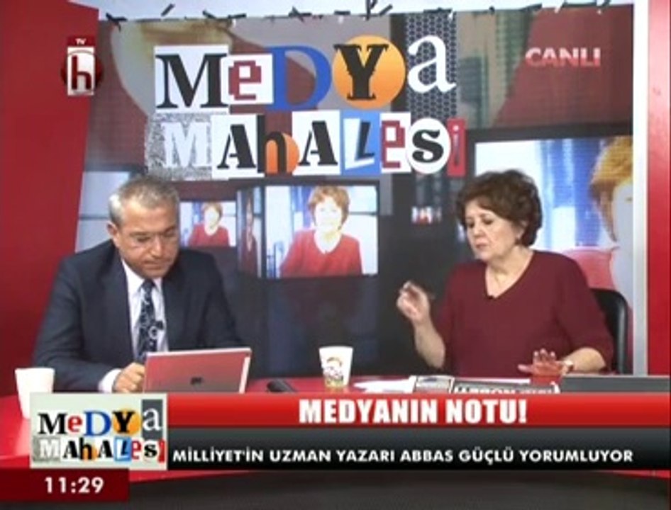 Ayşenur ARSLAN ile Medya Mahallesi konuk gazeteci abbas güçlü 1 29 Eylül 2014