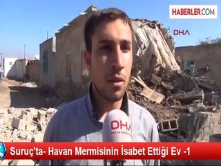 Suruç'ta Sınırı Aşan Mermi Tedirginliği