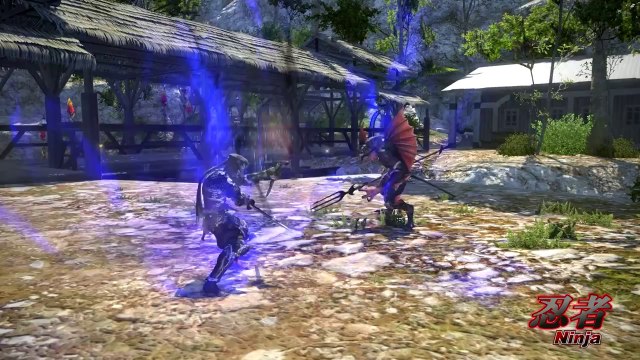 Final Fantasy XIV : le ninja et surineur du patch 2.4