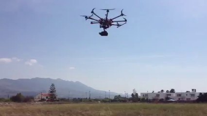Remote Control Drone in action