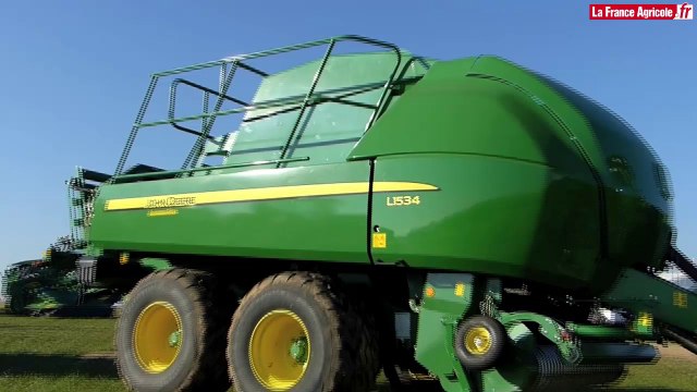 John Deere, une nouvelle presse à haute densité