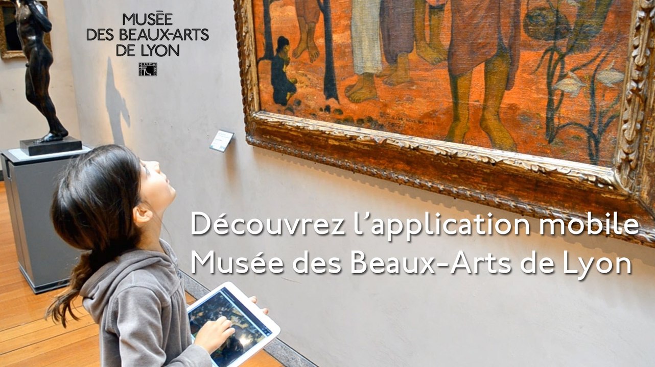 Musée des Beaux-Arts de Lyon : application gratuite / Free apps