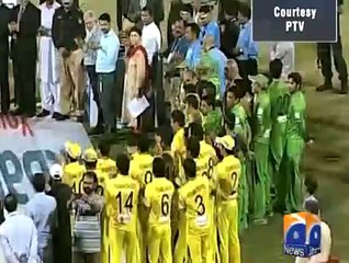 Peshawar Panthers win National T20 Cup today 29 september 2014-