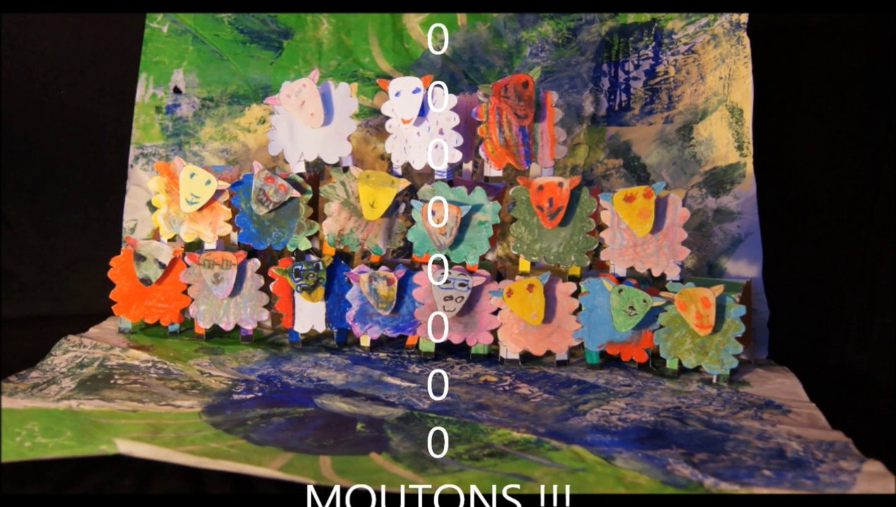 "Saute-moutons" - clip réalisé par une classe de CP/CE1