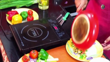 Vegetarian Tawa Pizza by F3 Bachelors Cooking