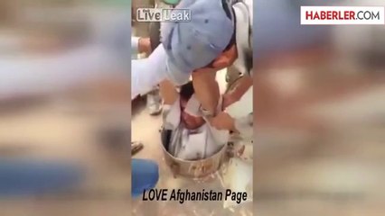 Su Deposundan Vinçle Kurtarıldı