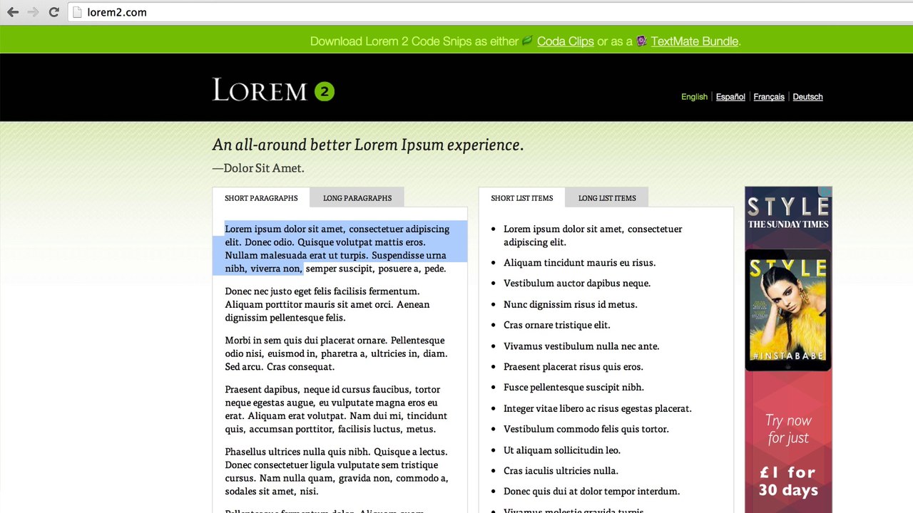 Wireframe design using Photoshop CC