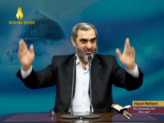 1-Rasûlullah’ın  davası ve siyaseti, cenazesinden daha kıymetlidir - Nureddin YILDIZ - Sosyal Doku Vakfı