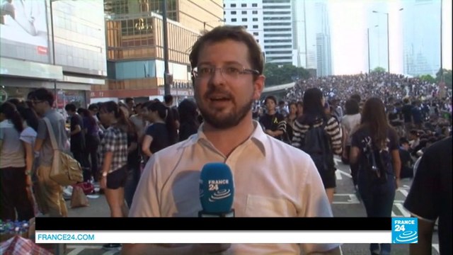 Hong Kong : les rues prises d'assaut par des milliers de manifestants