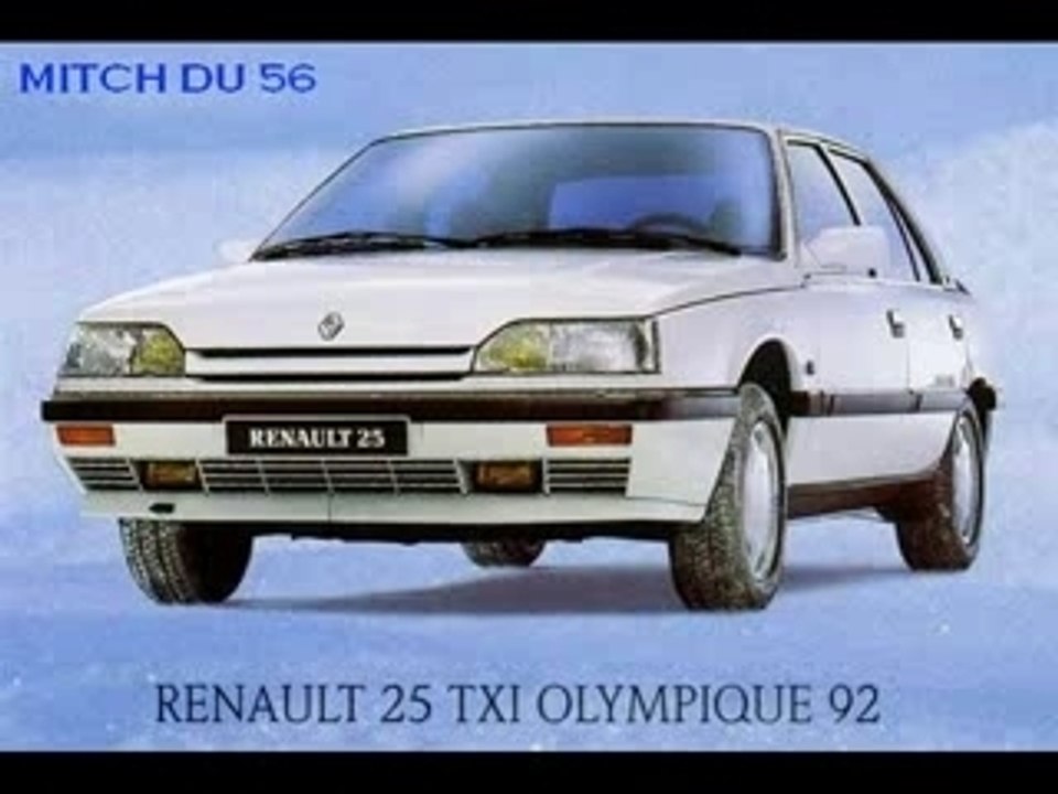 R 25 TXI OLYMPIQUE 1992 DE MITCH 56