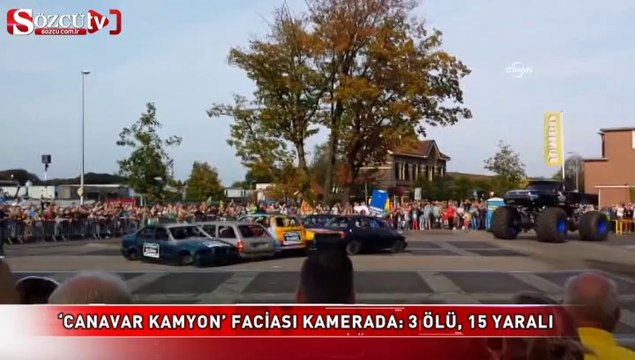 ‘Canavar kamyon’ 3 can aldı!