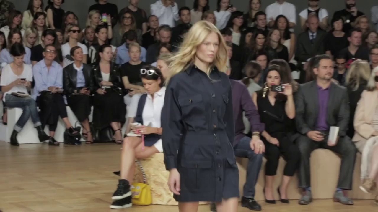 Interview post-show avec Clare Waight Keller au défilé Chloé