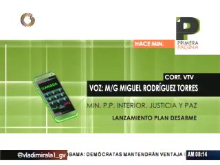 Arrancó el Plan de Entrega de Armas en todo el país