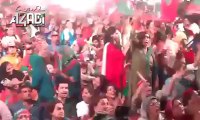 This is how Lahore welcomed Imran Khan today, there is no question about it this nation is certainly up