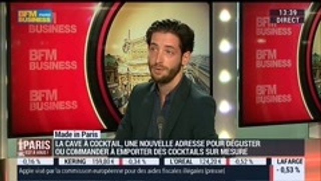 Made in Paris: Maximilien Missud, La cave à cocktail, dans Paris est à vous – 29/09