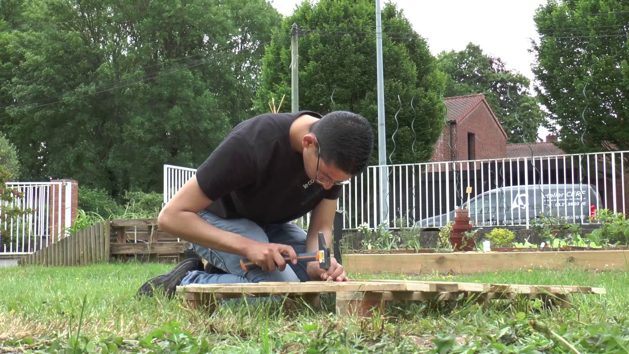 Montage d'un bac compost