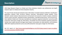 Research Report on Global and China Acetylene Market 2014, market analysis, size, forecasts, and trend