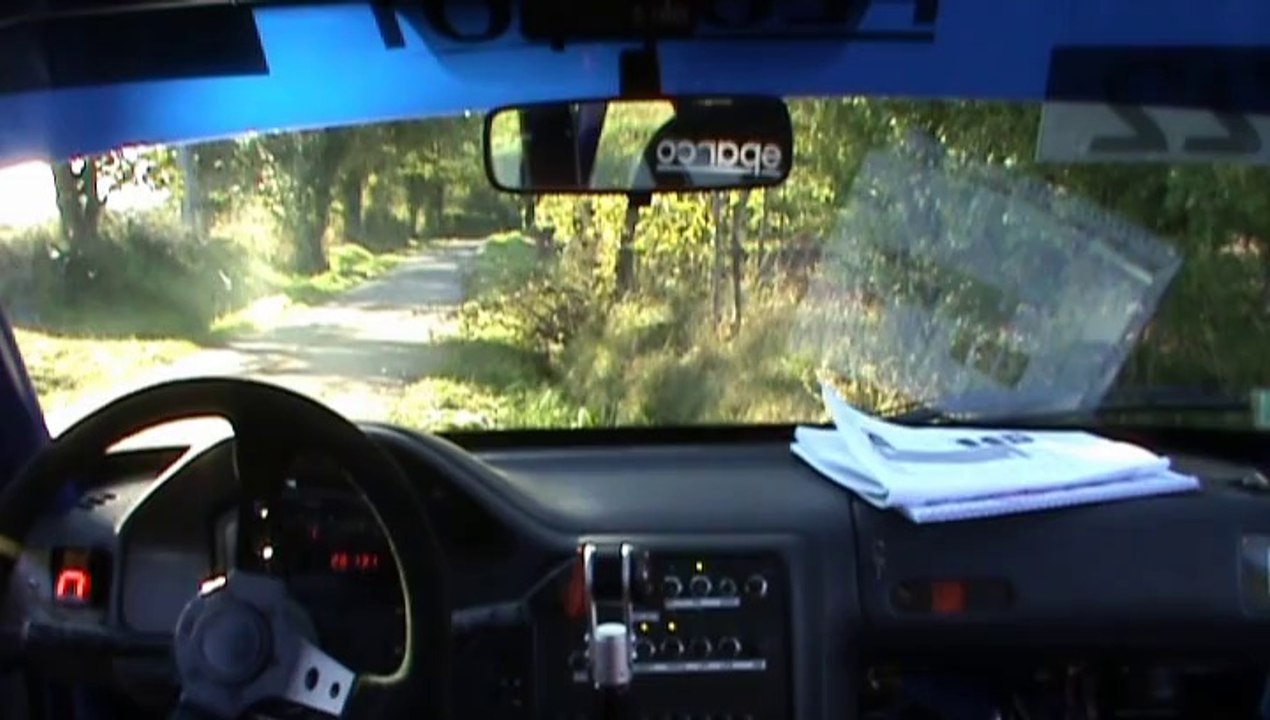 Rallye des Thermes 2014 106 kit car PRAT LABORIE ES1 8ème tps