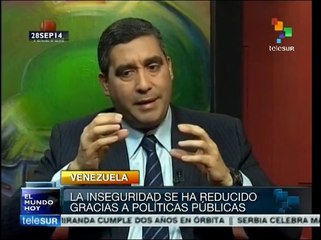 Percepción social de seguridad aumentó en Venezuela: Rodríguez Torres