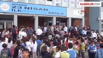 Adıyaman'da Okul Müdürüne Şiddet Protestosu