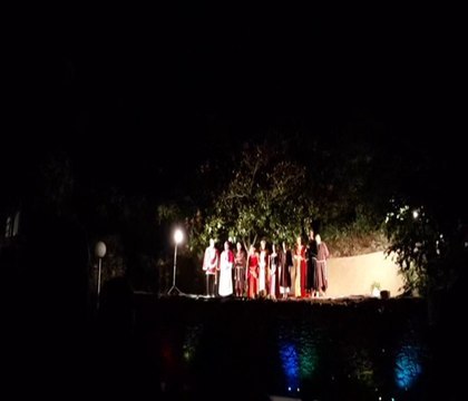 Extrait de la comédie musicale St François d'Assise couvent Saint Antoine Bastia