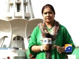 Minar-e-Pakistan without Pakistan Flag - Geo Reports - 29 Sep 2014