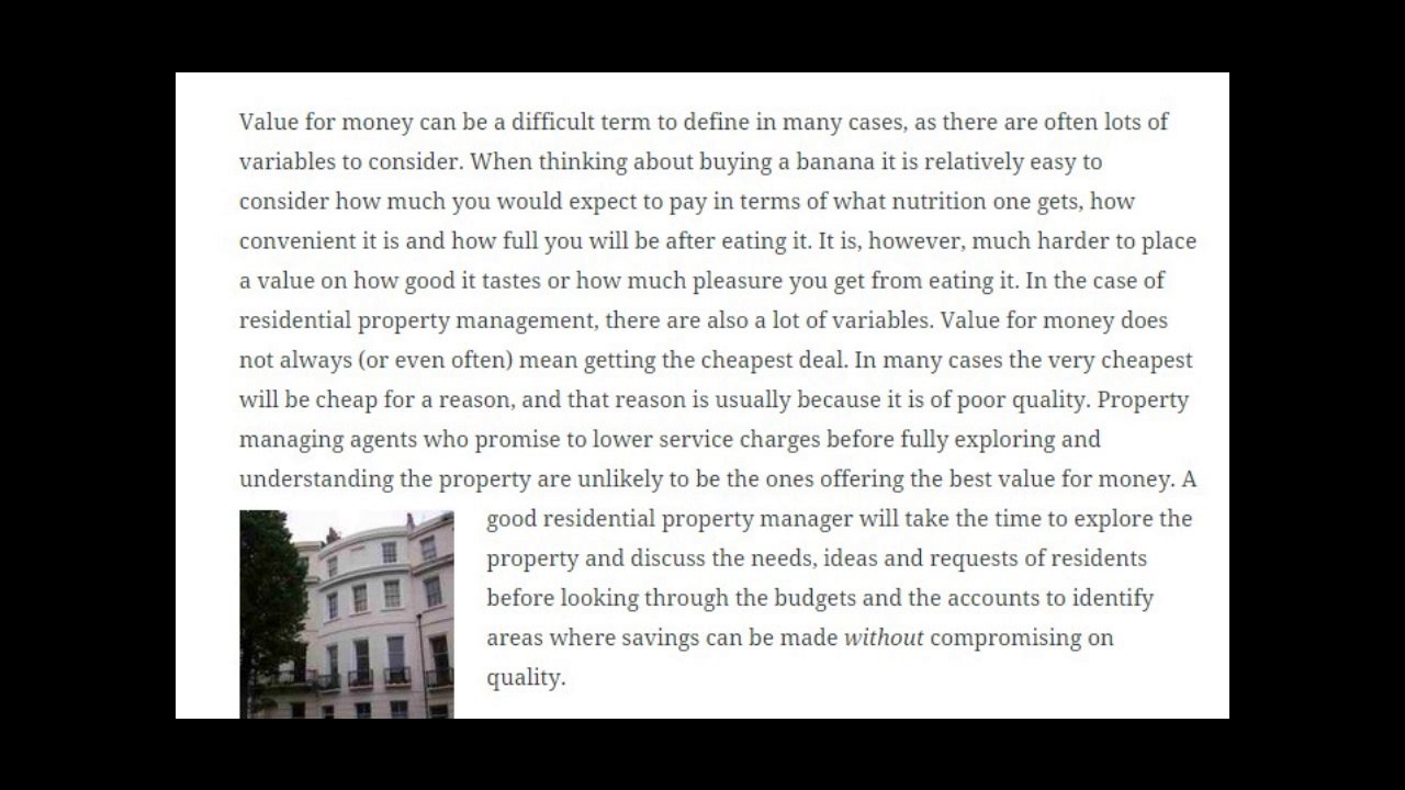 Balancing Quality and Cost - Hamilton King Looks at Value for Money
