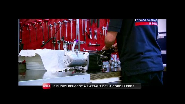 Sport Auto : le Peugeot 2008 DKR se prépare pour le Dakar (Emission Turbo du 28/09/2014)