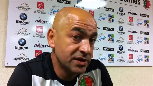 Sedan 2-0 Entente SSG : Réaction de Farid Fouzari