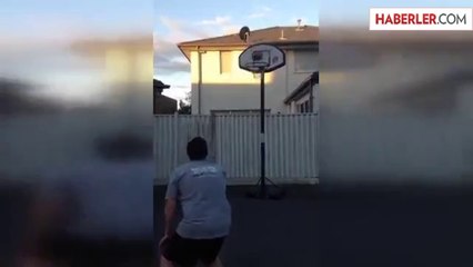 Baba Öyle Bir Basket Attı ki, Kendisi Bile İnanamadı