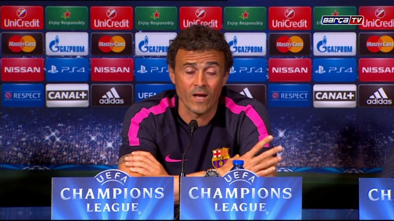 Luis Enrique: "El PSG es uno de los aspirantes a ganar la Champions"