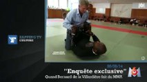Zapping TV : Bernard de la Villardière essaye de se battre...