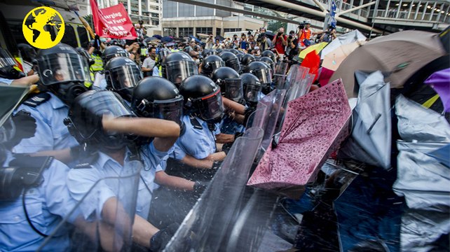 Hong Kong : Occupy central vu par les médias chinois