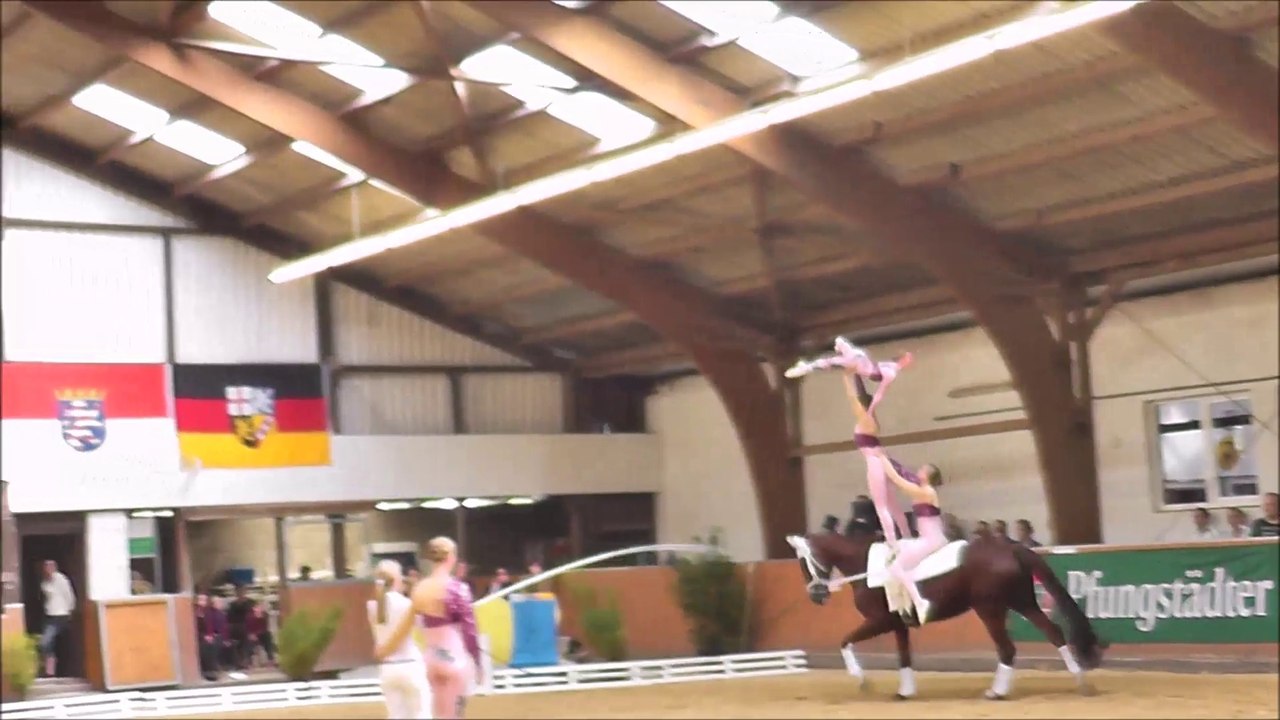 Team Duisburg 1 beim 5LVWK 2014 in Dornheim - Kür