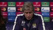 Manchester City manager Manuel Pellegrini doesn't feel extra pressure ahead of Roma clash