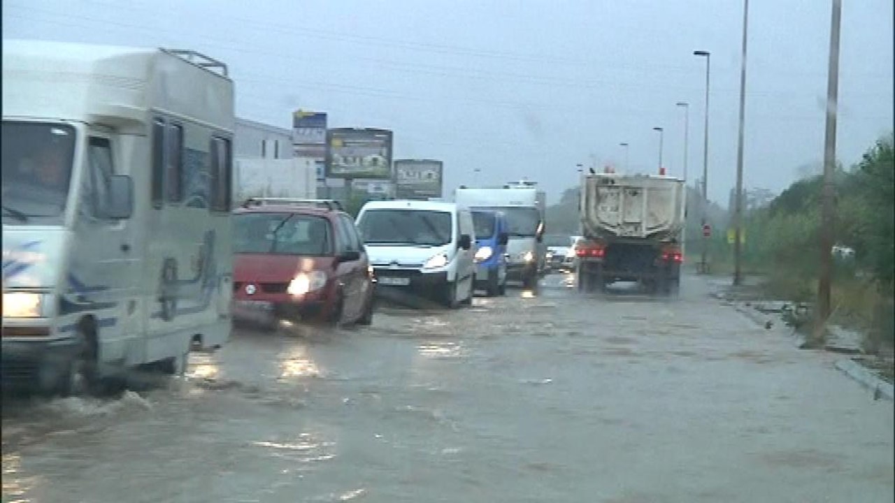 Intempéries: l'Hérault a les pieds dans l'eau