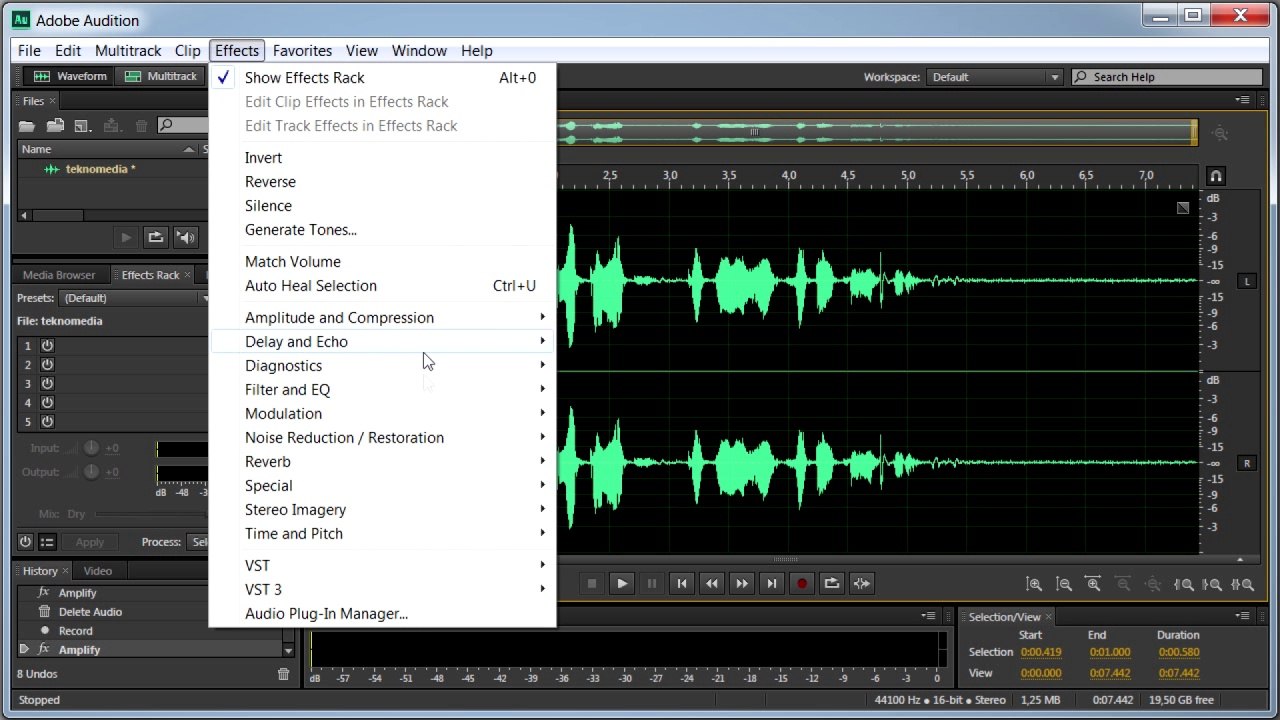 Adobe audition ile seslerdeki gürültü nasıl temizlenir?